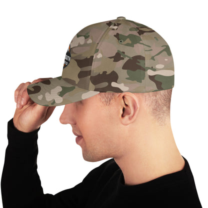 NSO North-South Structured Flexfit Camo Cap