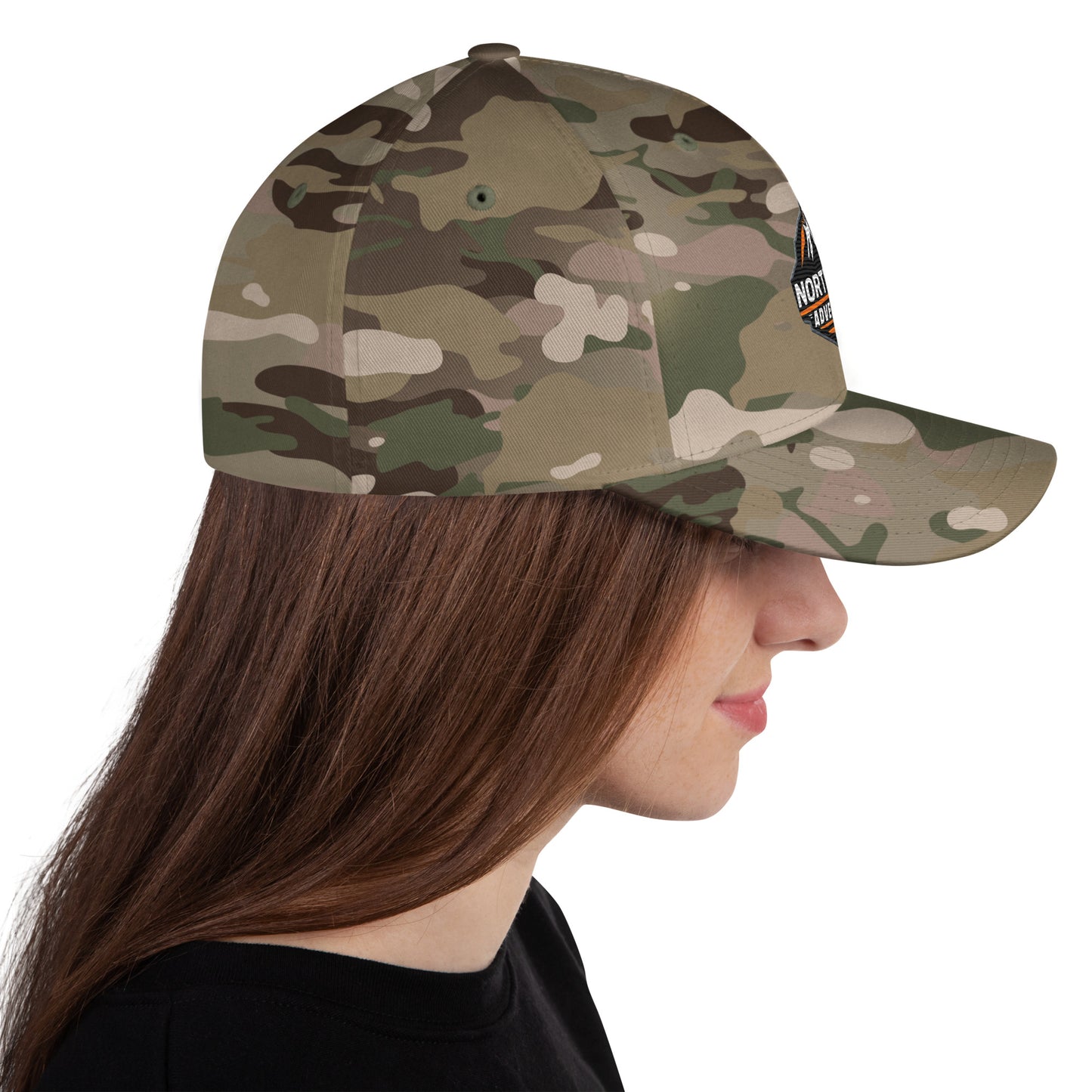 NSO North-South Structured Flexfit Camo Cap