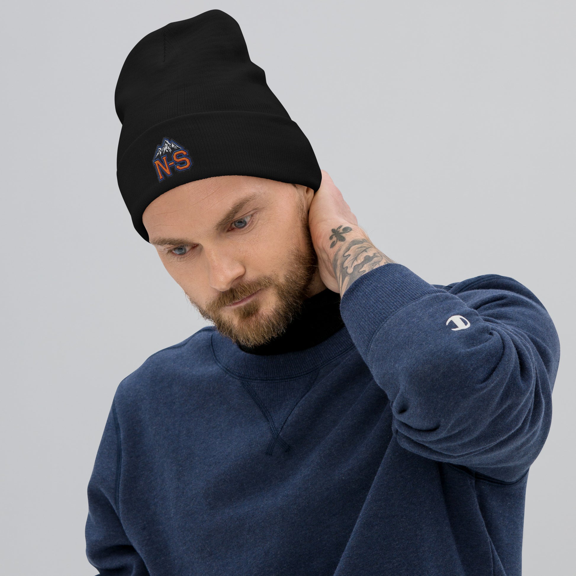 North-South N-S Embroidered Beanie