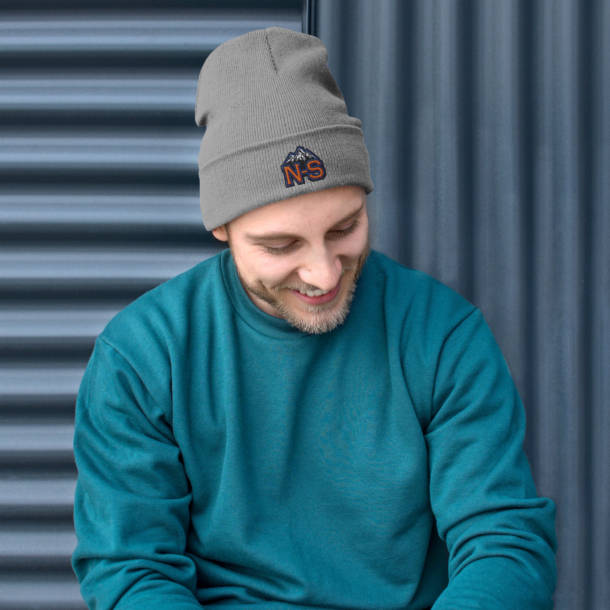 North-South N-S Embroidered Beanie