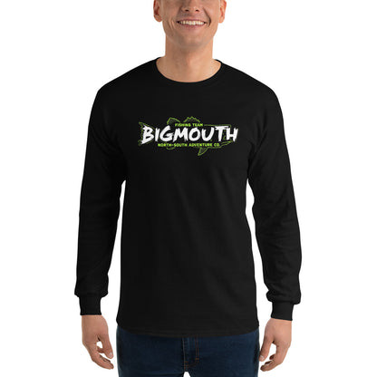 North-South Big Mouth Bass Long Sleeve Tee