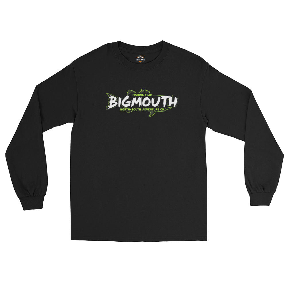 North-South Big Mouth Bass Long Sleeve Tee