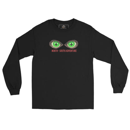 North-South Green Eyes Long Sleeve Shirt