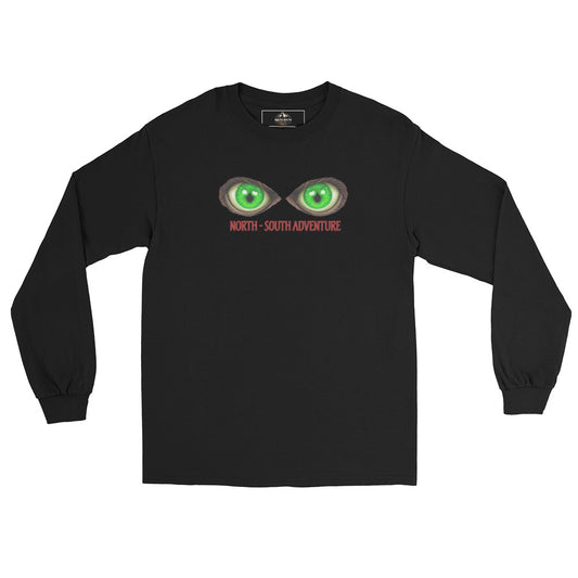 North-South Green Eyes Long Sleeve Shirt