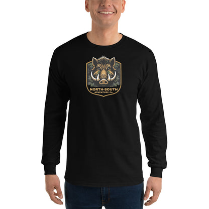 North-South Signature Camo Boar Long Sleeve Shirt