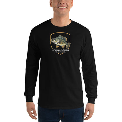 North-South Signature Camo Bass Long Sleeve Shirt