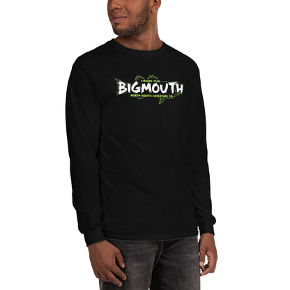 North-South Big Mouth Bass Long Sleeve Tee