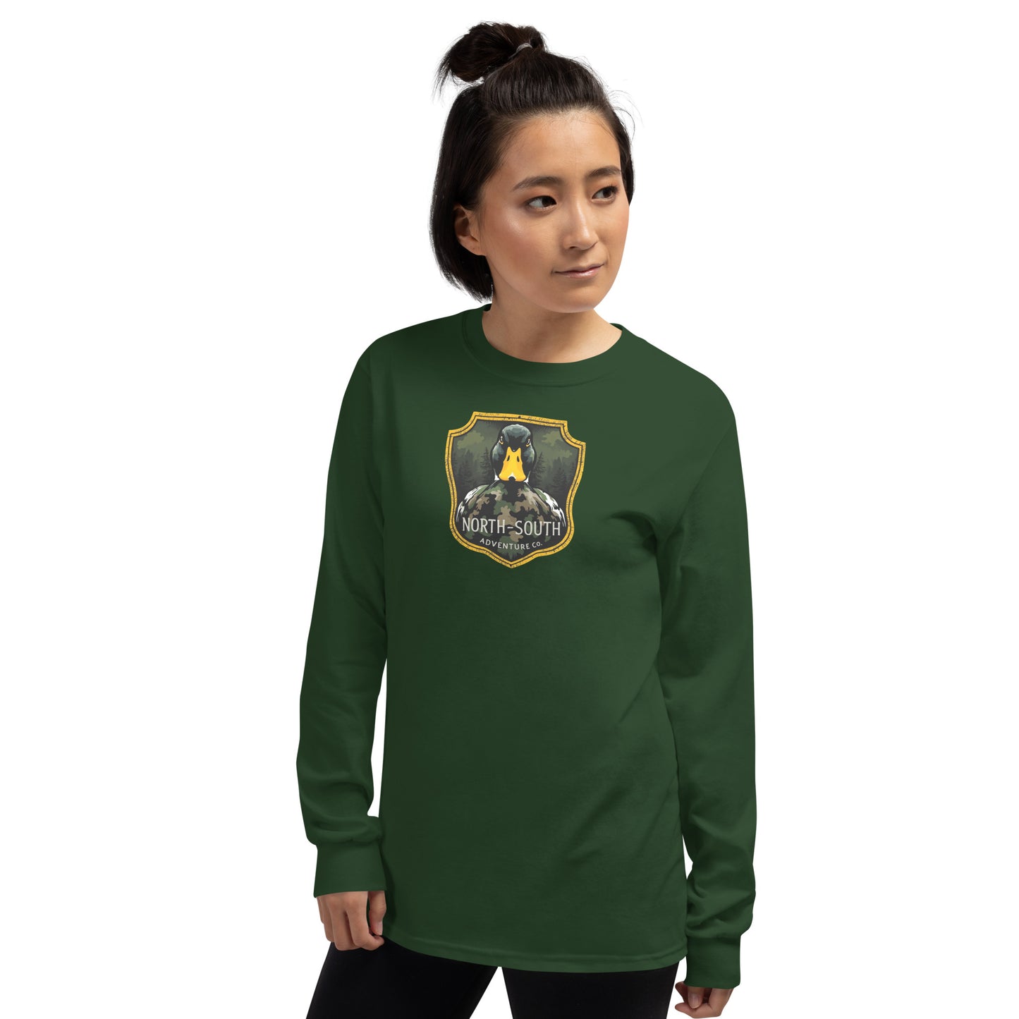 North-South Signature Camo Duck Long Sleeve Shirt