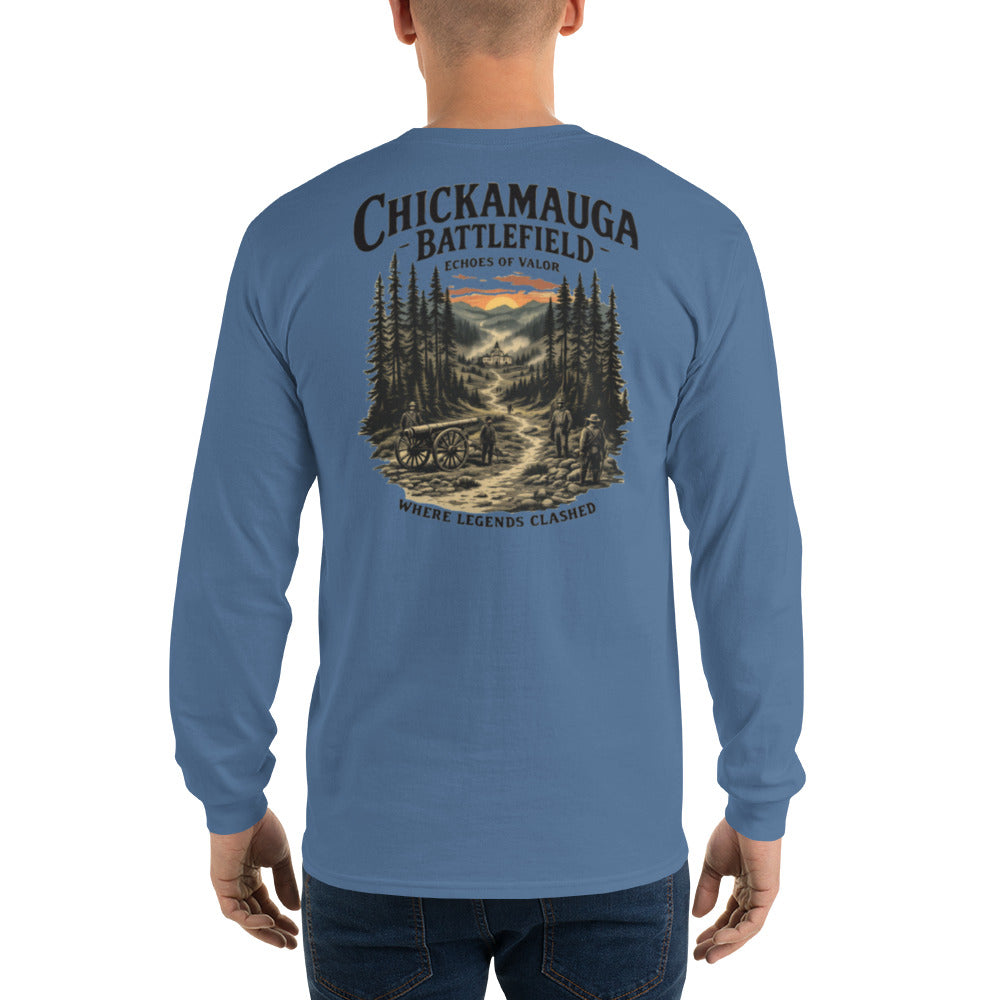 North-South Battlefield Long Sleeve Tee