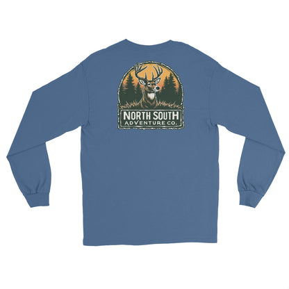 North-South Sunset Buck Long Sleeve Shirt