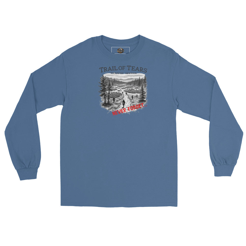 North-South Georgia Trail of Tears Long Sleeve Shirt