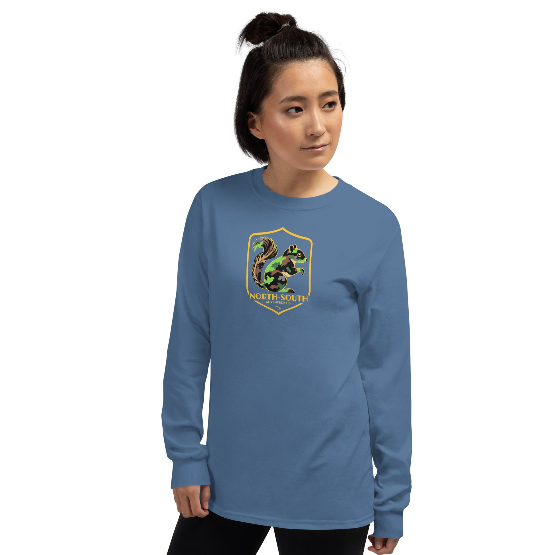 North-South Signature Camo Squirrel Long Sleeve Shirt