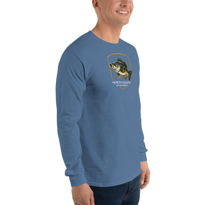 North-South Signature Camo Bass Long Sleeve Shirt