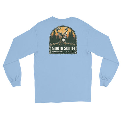 North-South Sunset Buck Long Sleeve Shirt
