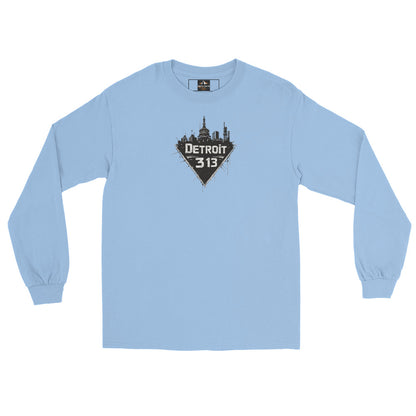 North-South Detroit 313 Long Sleeve Shirt