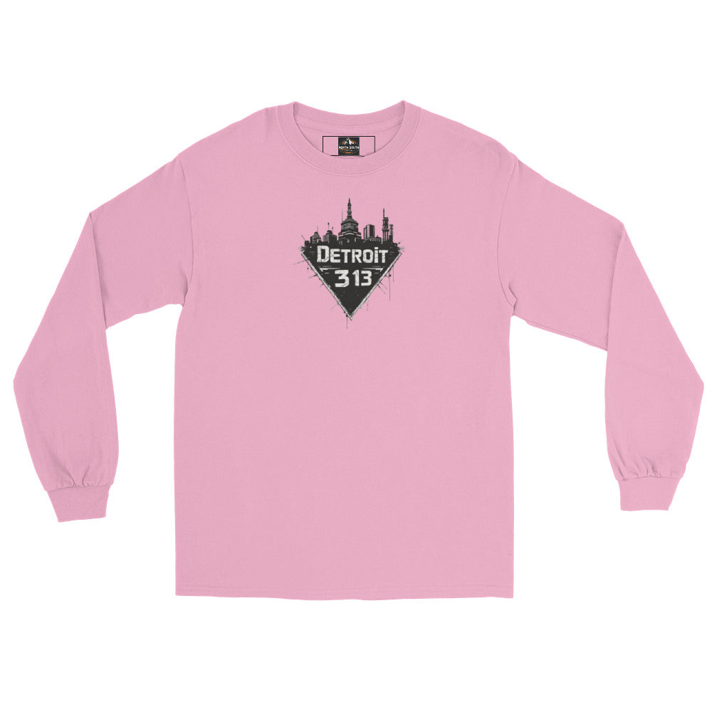 North-South Detroit 313 Long Sleeve Shirt