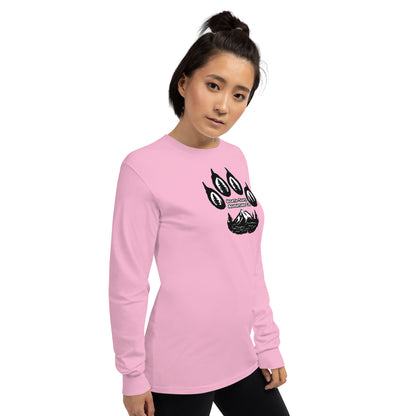 North-South Wolf Paw Long Sleeve Shirt