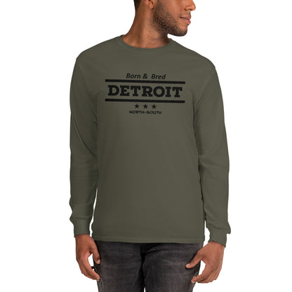 North-South Born & Bred Detroit Long Sleeve Shirt