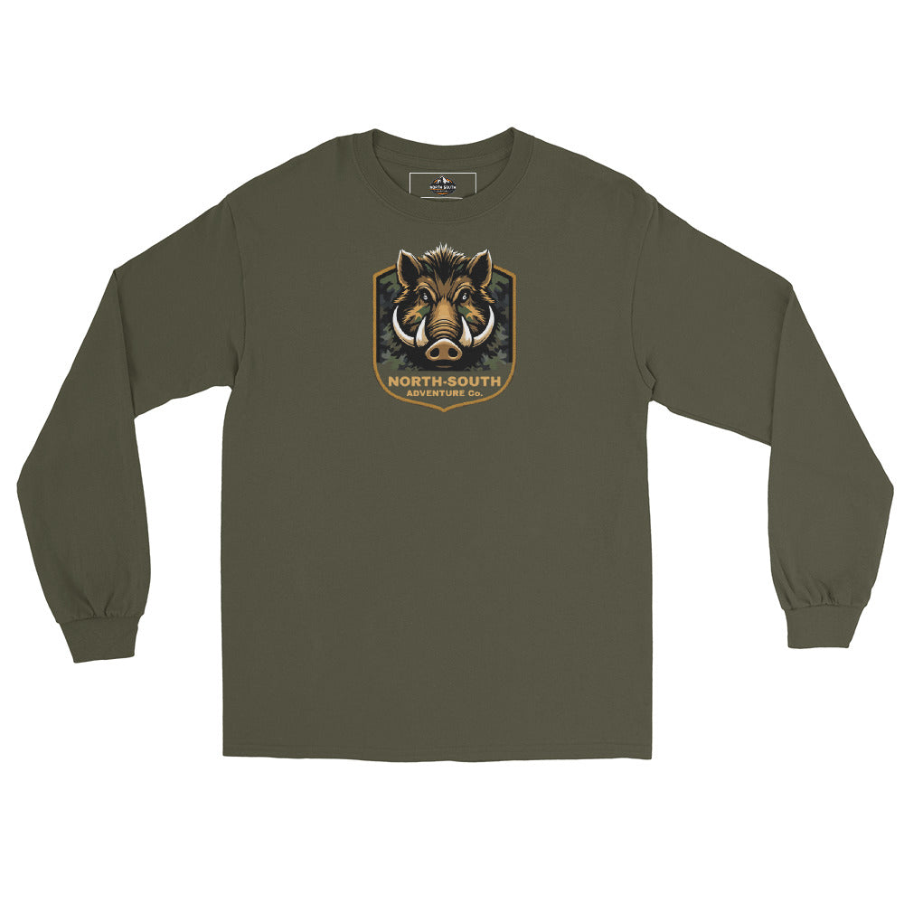 North-South Signature Camo Boar Long Sleeve Shirt