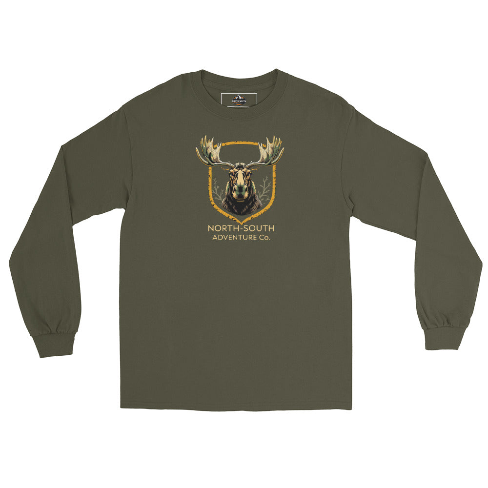 North-South Signature Camo Moose Long Sleeve Shirt