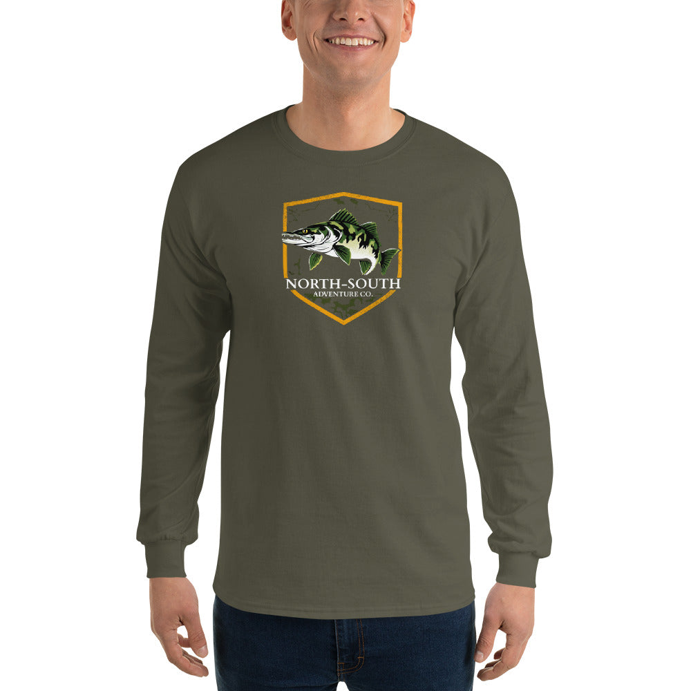 North-South Signature Camo Pike Long Sleeve Shirt