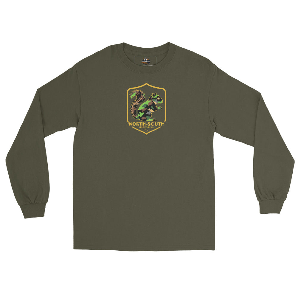 North-South Signature Camo Squirrel Long Sleeve Shirt