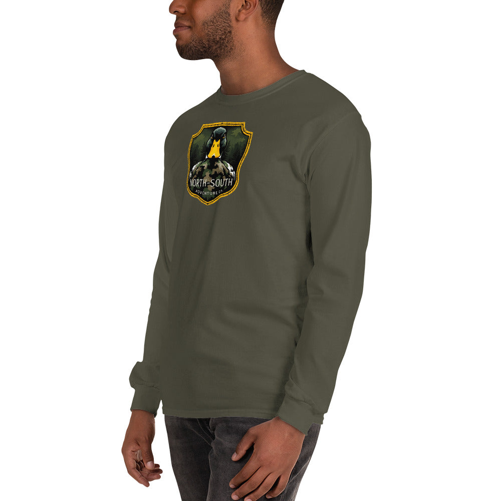 North-South Signature Camo Duck Long Sleeve Shirt