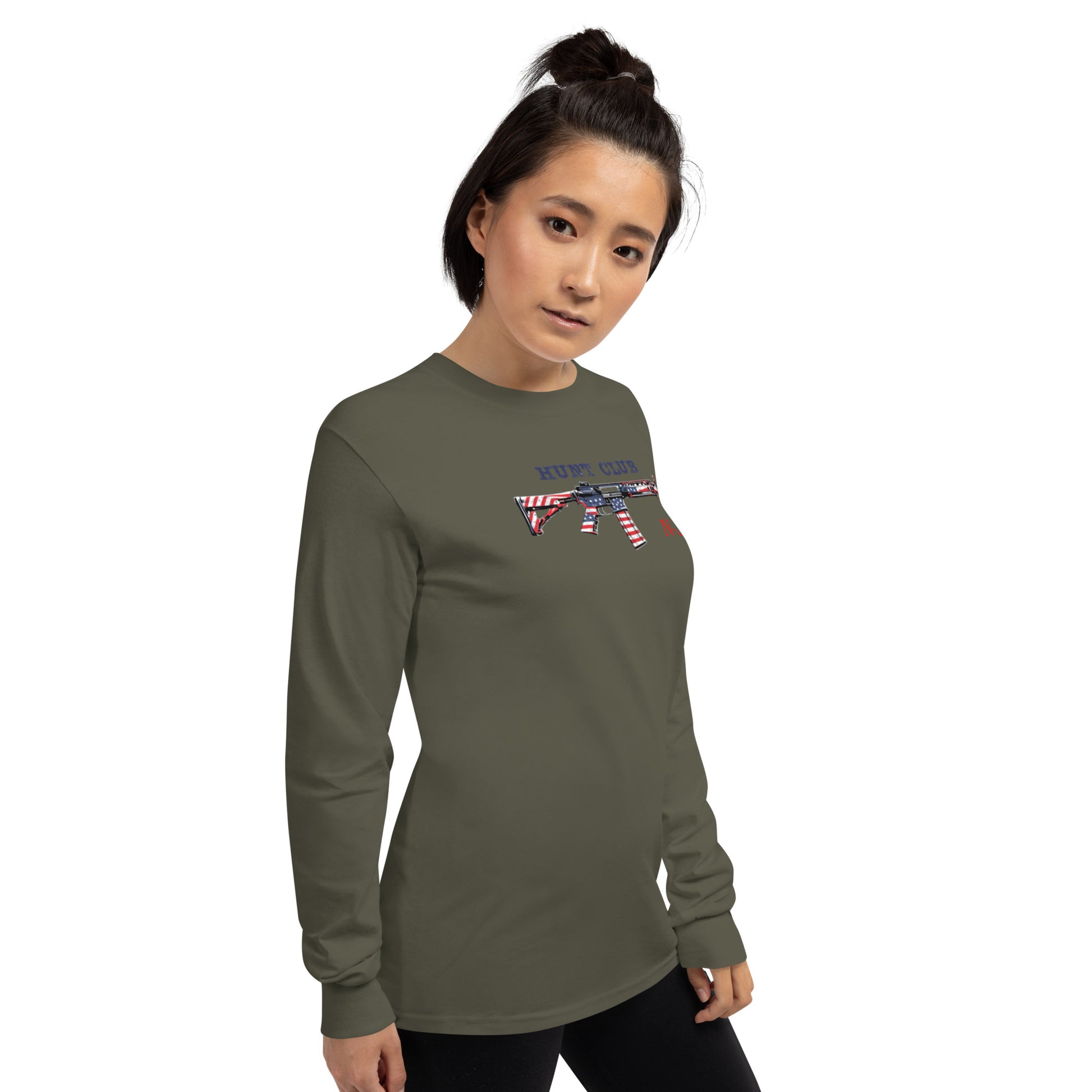 North-South Hunt Club Americana Long Sleeve Shirt