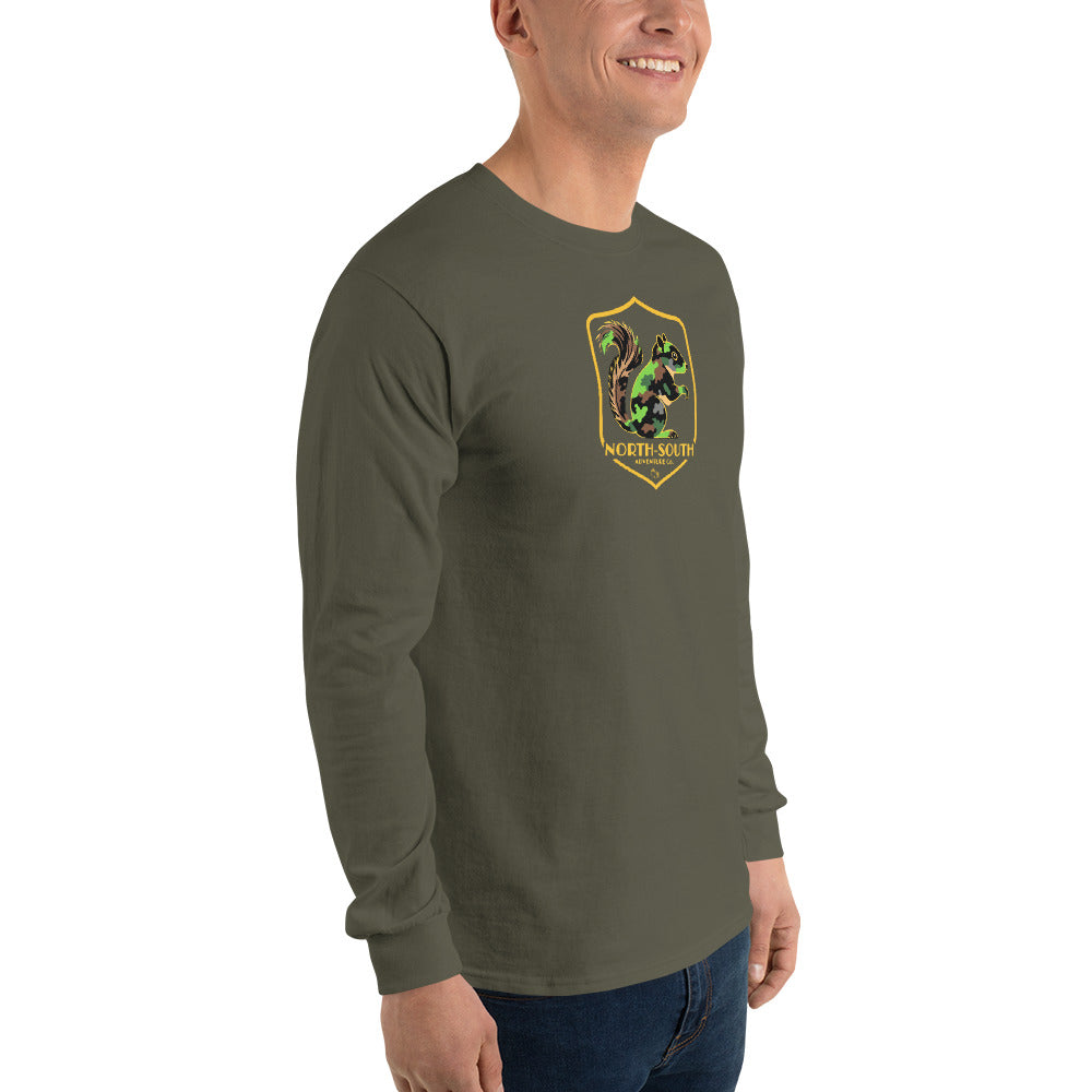 North-South Signature Camo Squirrel Long Sleeve Shirt