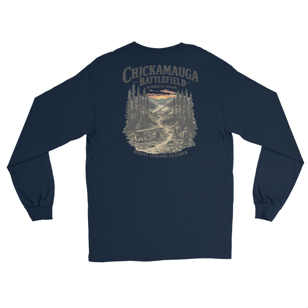 North-South Battlefield Long Sleeve Tee