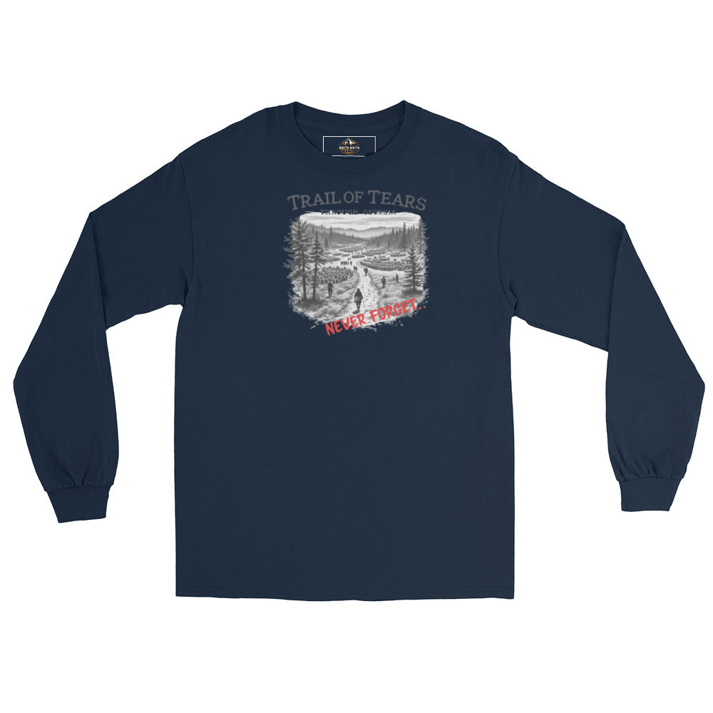 North-South Georgia Trail of Tears Long Sleeve Shirt