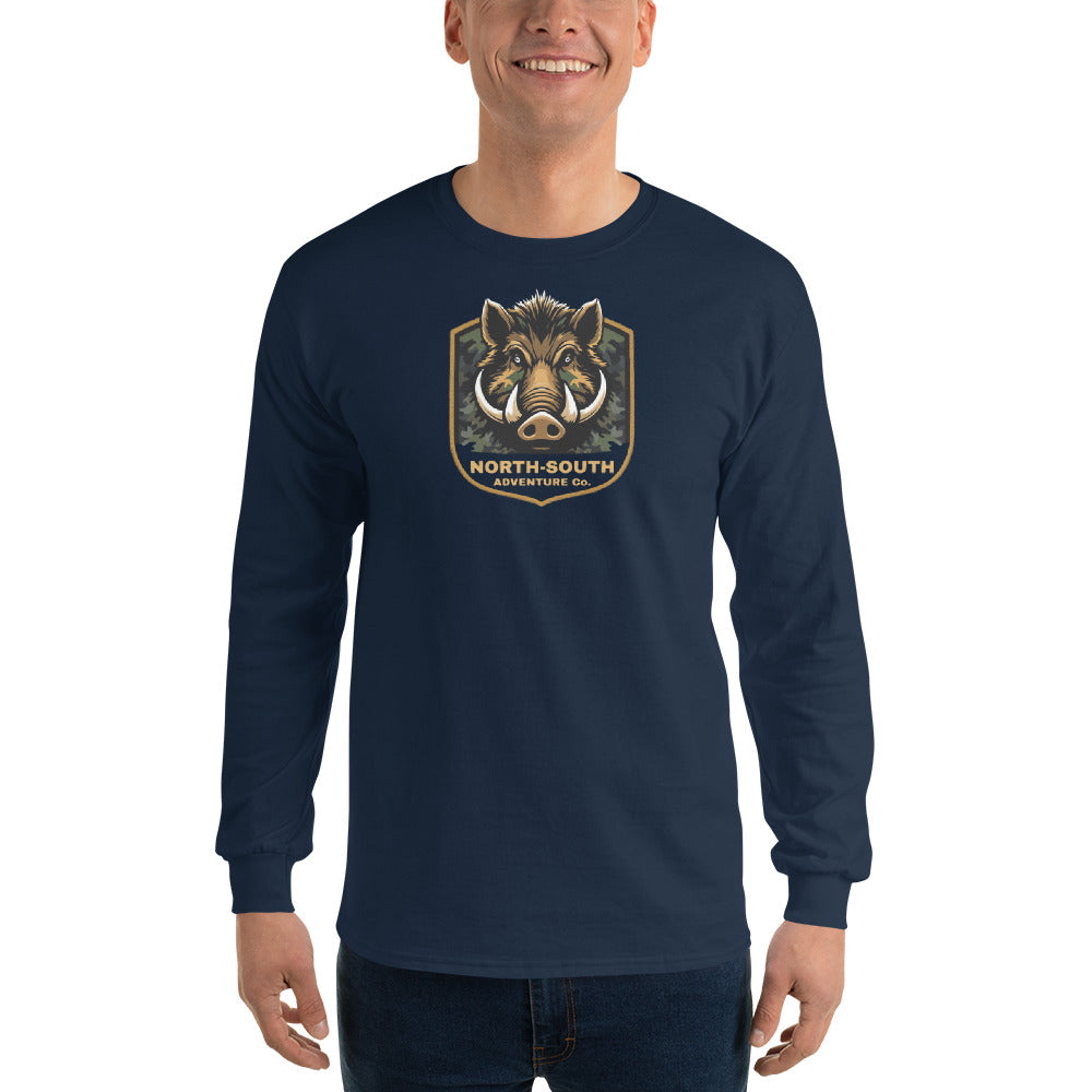 North-South Signature Camo Boar Long Sleeve Shirt