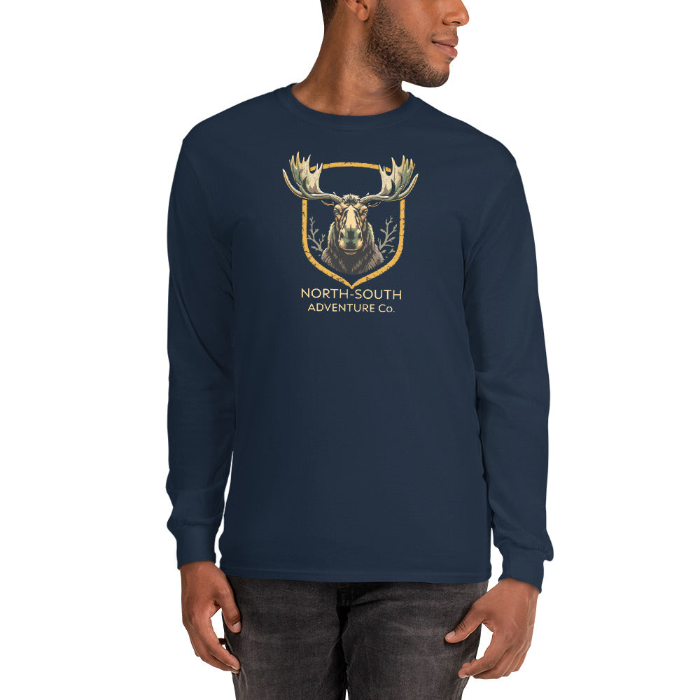 North-South Signature Camo Moose Long Sleeve Shirt