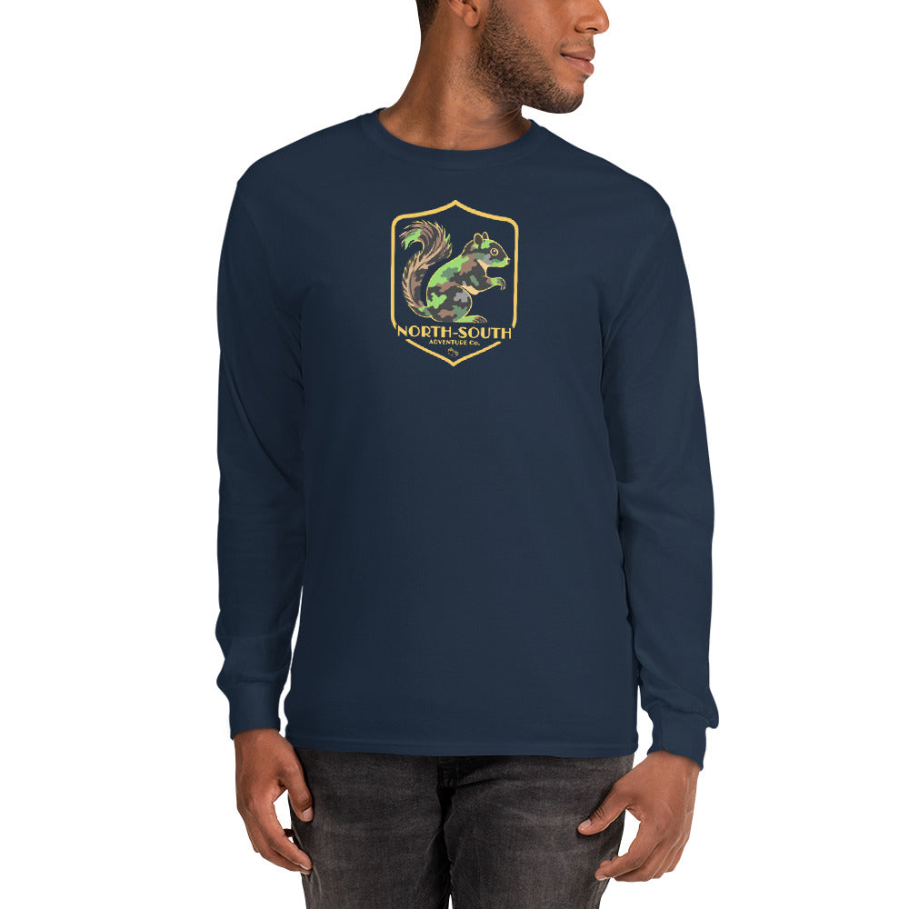 North-South Signature Camo Squirrel Long Sleeve Shirt