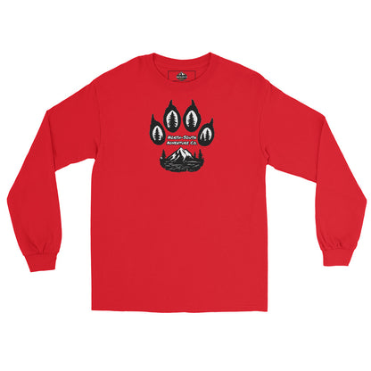 North-South Wolf Paw Long Sleeve Shirt