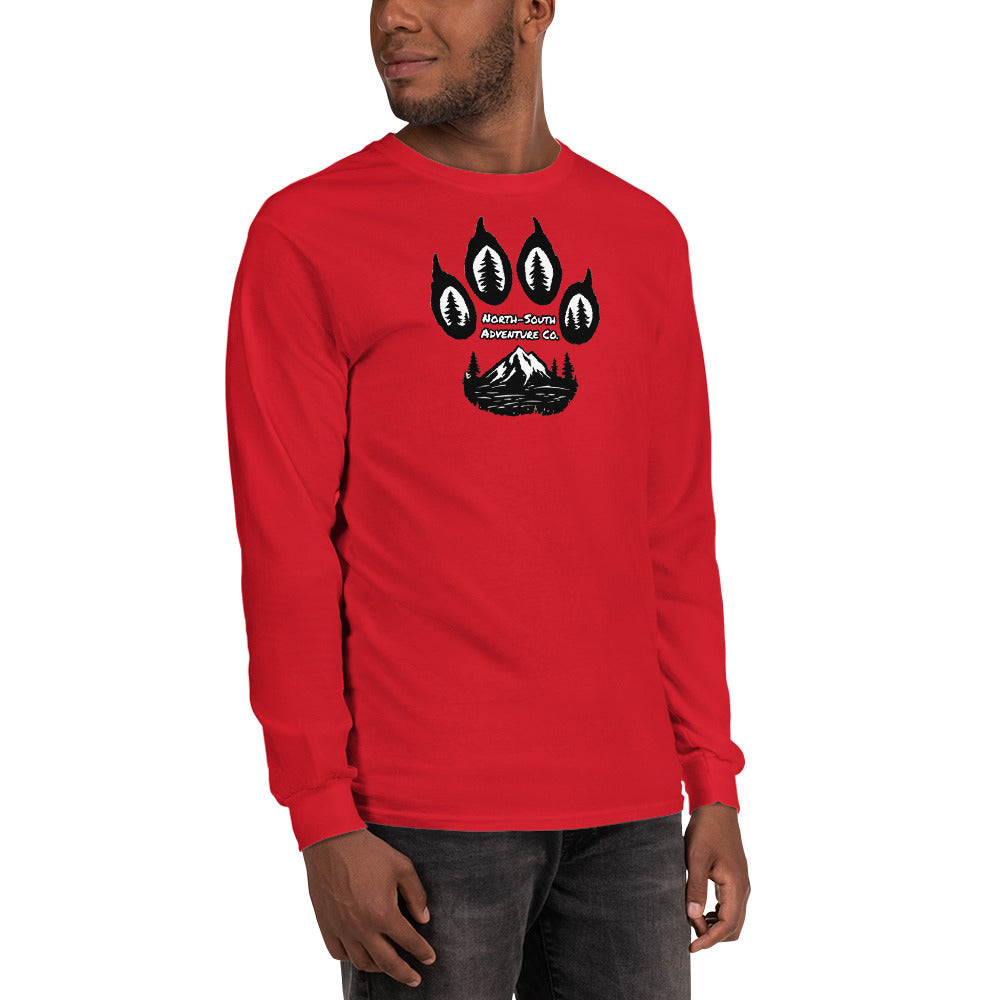 North-South Wolf Paw Long Sleeve Shirt