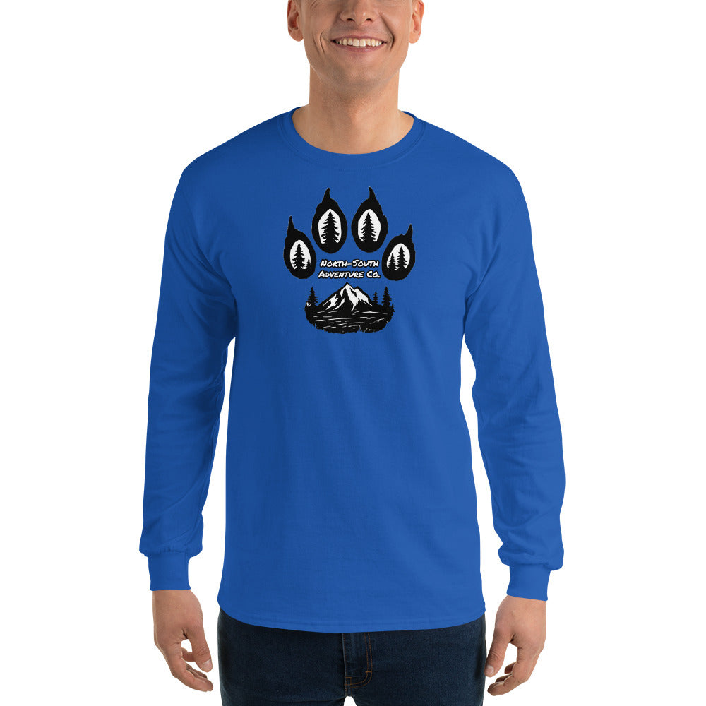 North-South Wolf Paw Long Sleeve Shirt