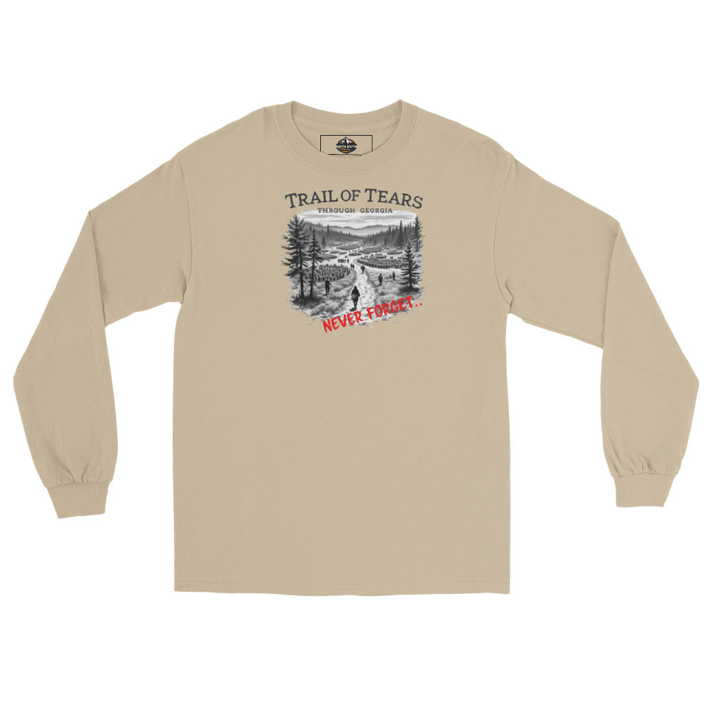 North-South Georgia Trail of Tears Long Sleeve Shirt