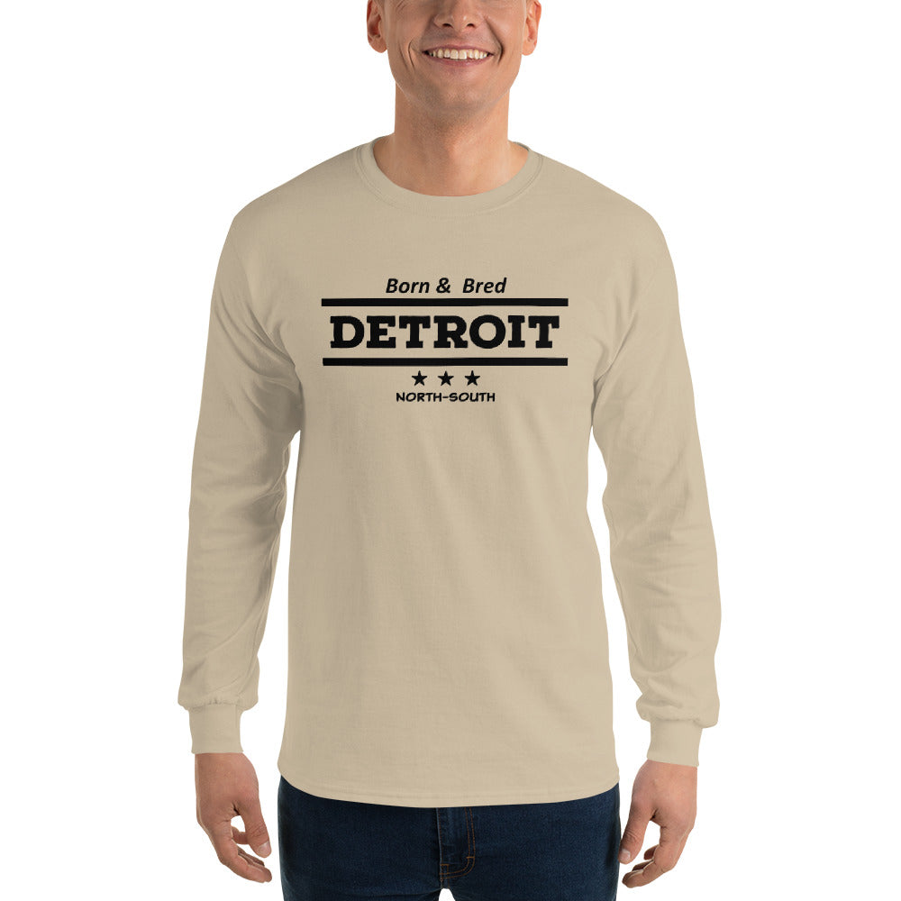 North-South Born & Bred Detroit Long Sleeve Shirt