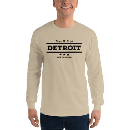 North-South Born & Bred Detroit Long Sleeve Shirt