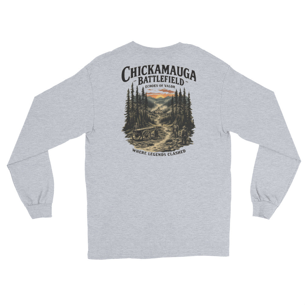 North-South Battlefield Long Sleeve Tee