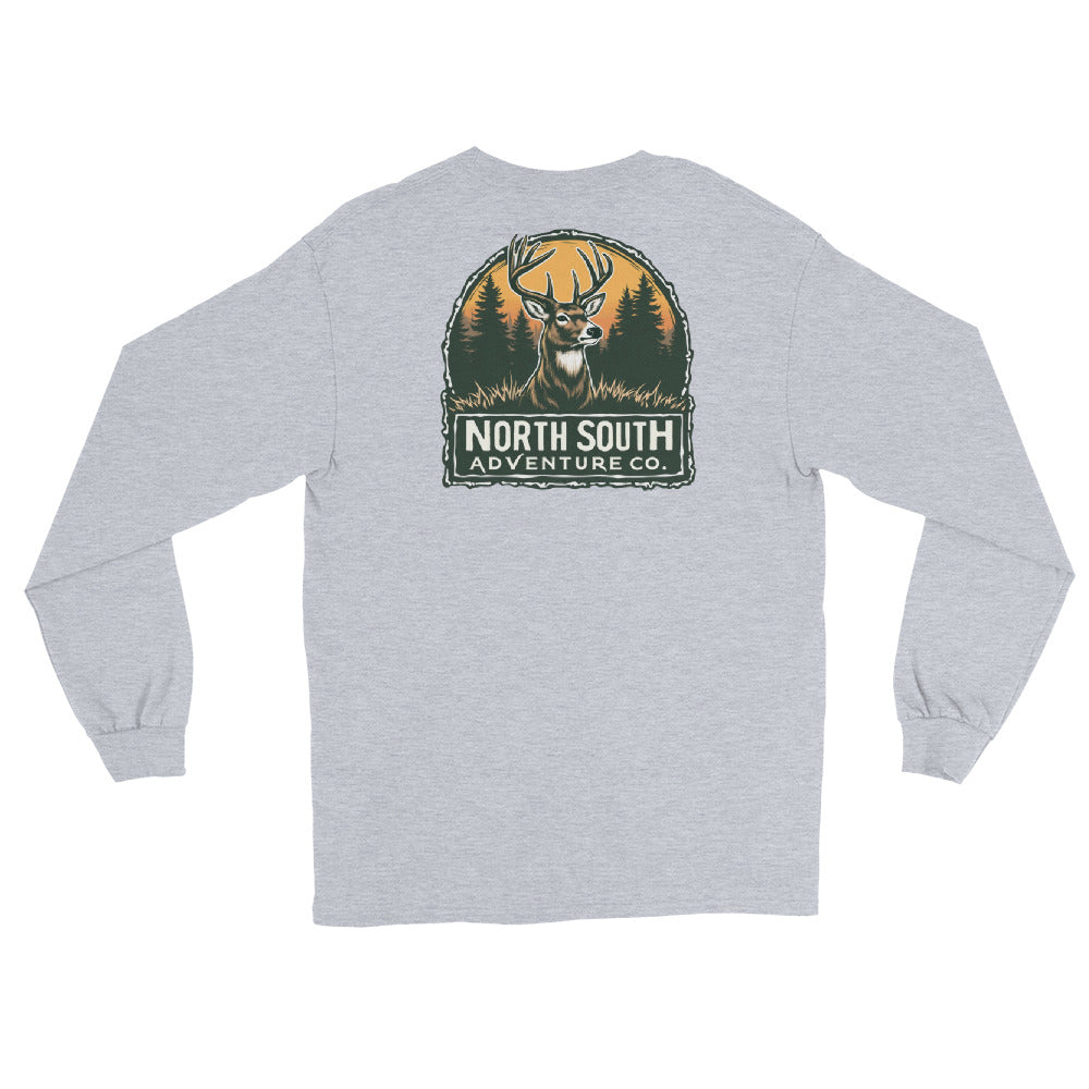 North-South Sunset Buck Long Sleeve Shirt