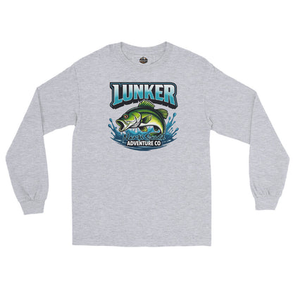 North-South Lunker Bass Fishing Long Sleeve Shirt