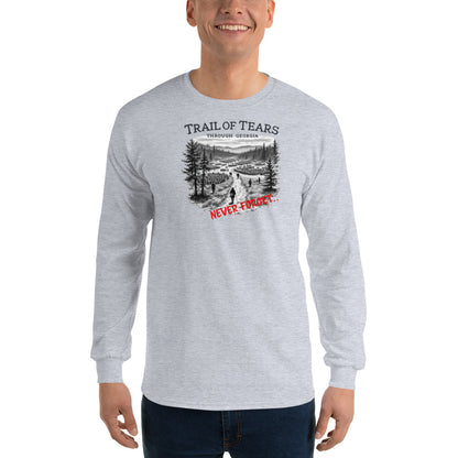 North-South Georgia Trail of Tears Long Sleeve Shirt