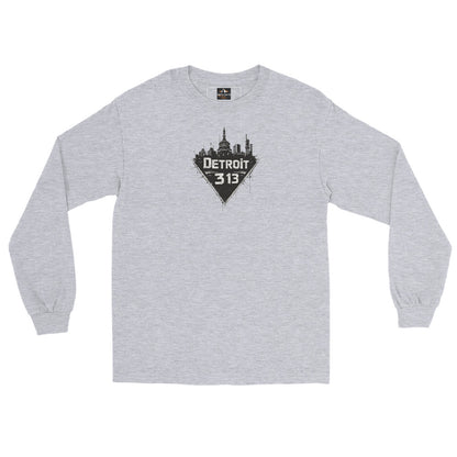 North-South Detroit 313 Long Sleeve Shirt