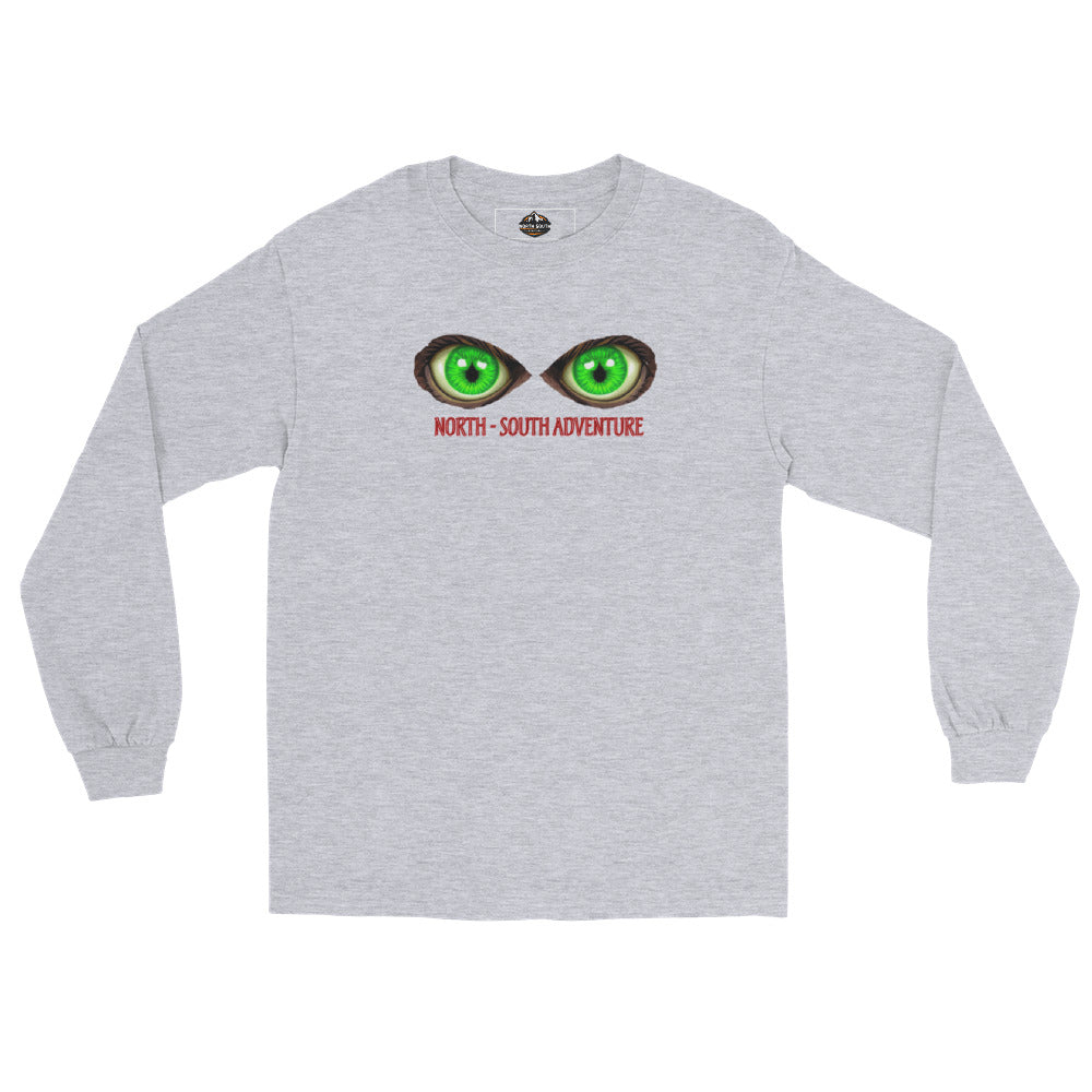 North-South Green Eyes Long Sleeve Shirt