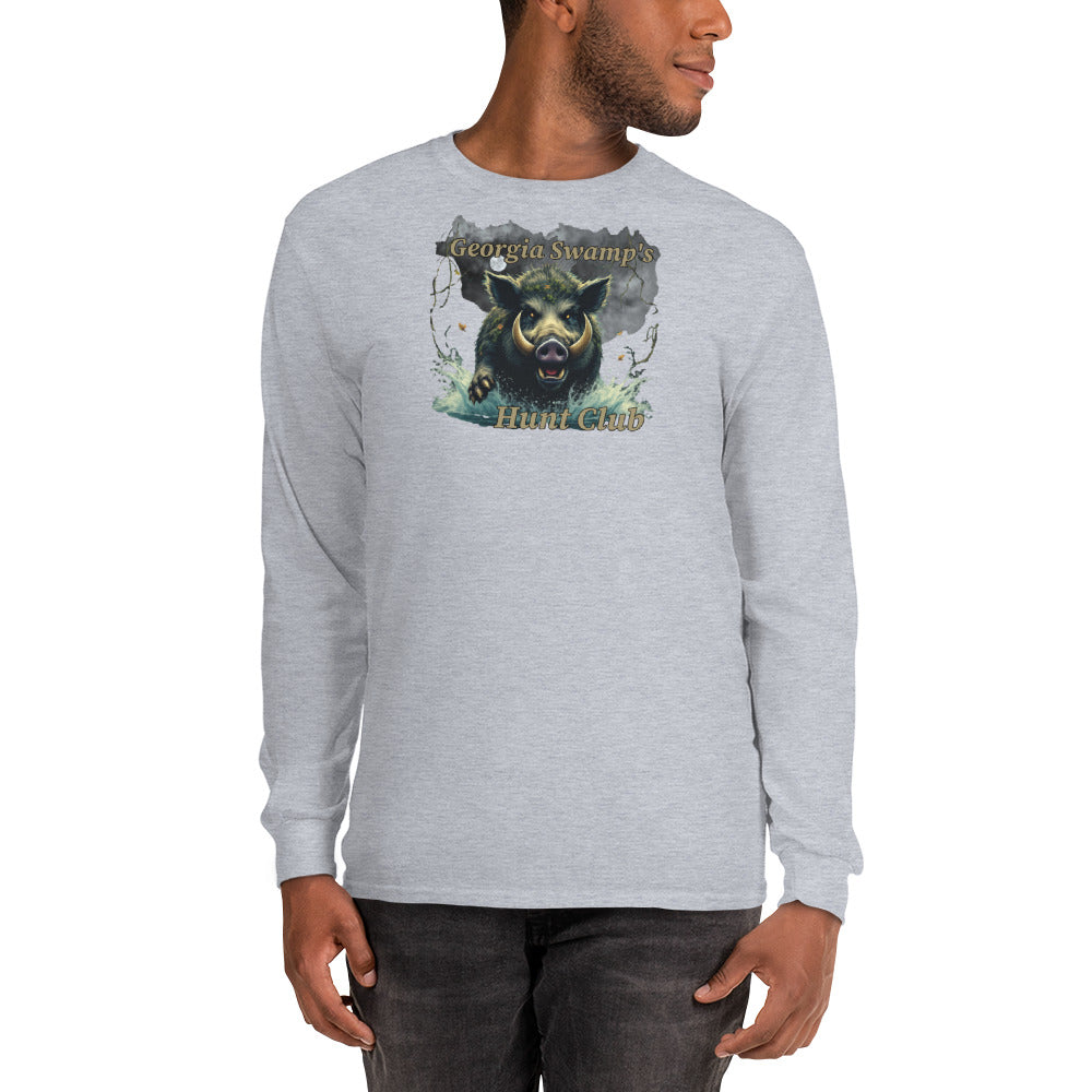 North-South Swamp Boar Hunt Club Long Sleeve Shirt