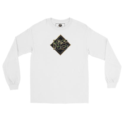 North-South Gold Camo Shield Long Sleeve Shirt