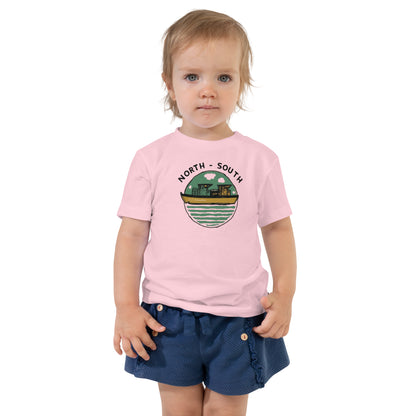 North-South Toddler's S.S. Adventure  Tee