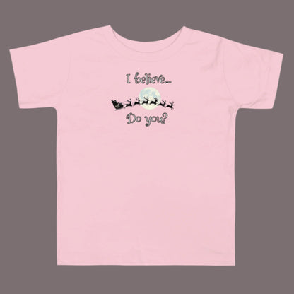 North - South I believe Holiday Toddlers Tee